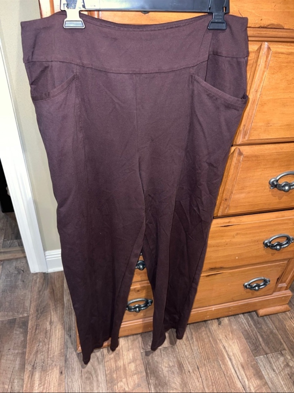 Brown Cato Hi rise pants